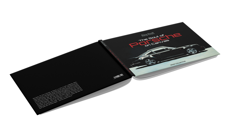 The Soul of Porsche on Canvas by Alina Knott