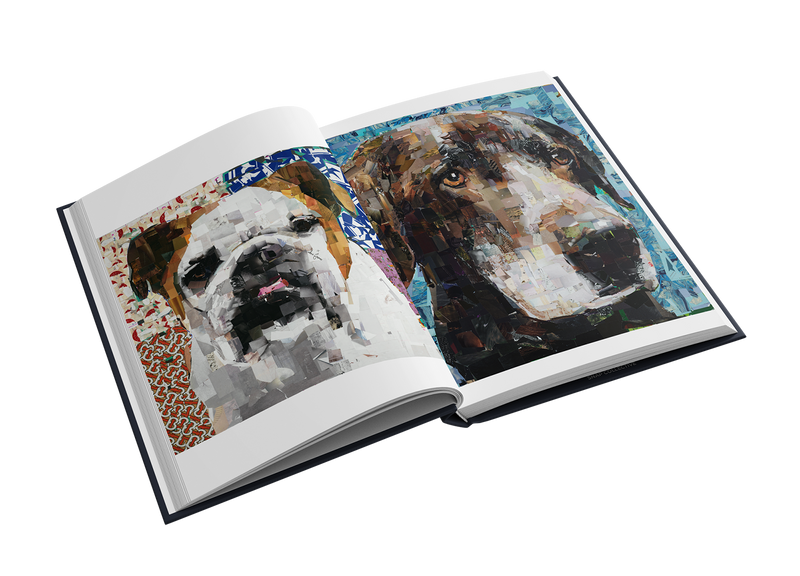 Dogs in Collage by Samuel Price